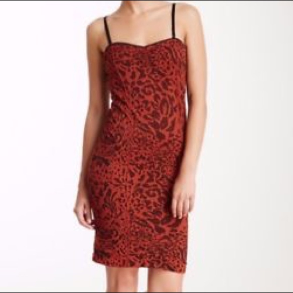 Free People intimately XS/S leopard slip dress